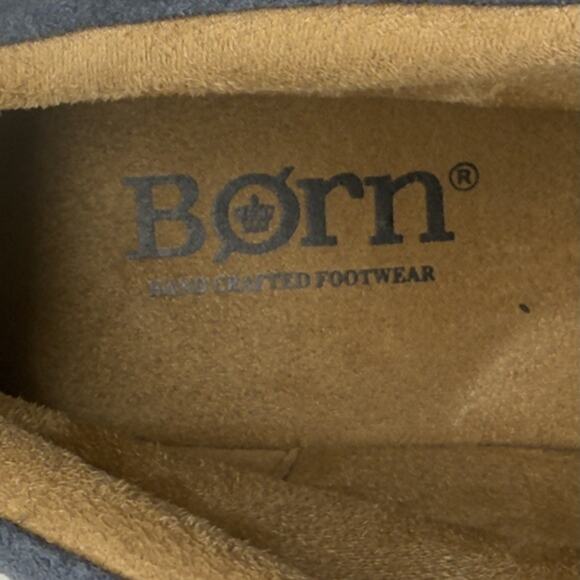 Born Theo Men’s Chukka Boots Size 10.5 Navy Blue Leather Casual Comfort Lace Up main image 5